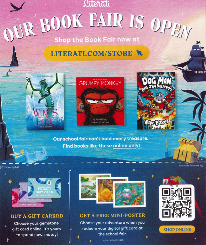 Literati Book Fair flyer