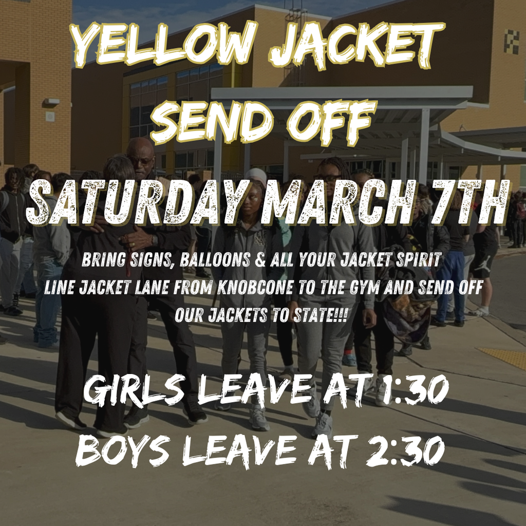 Picture of students in front of school. 