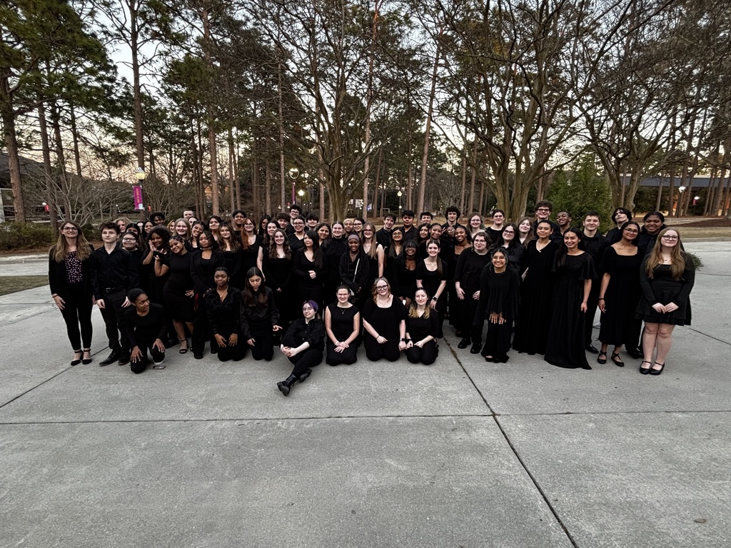 Orchestra all posing.