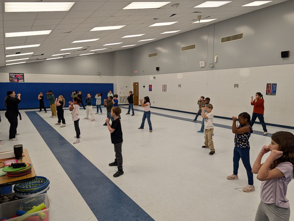 Ms. Kyla at Seigler's Karate Center in North Augusta visit NAUES