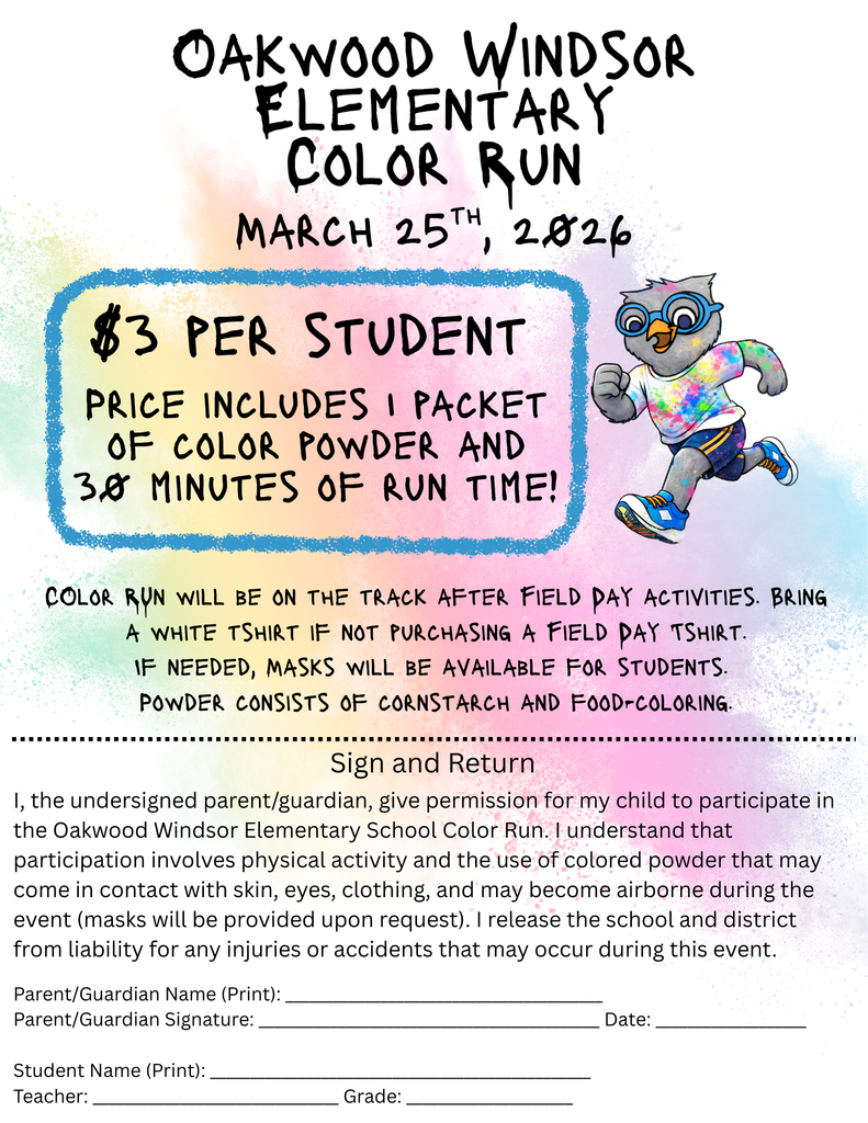 Color Run Flyer