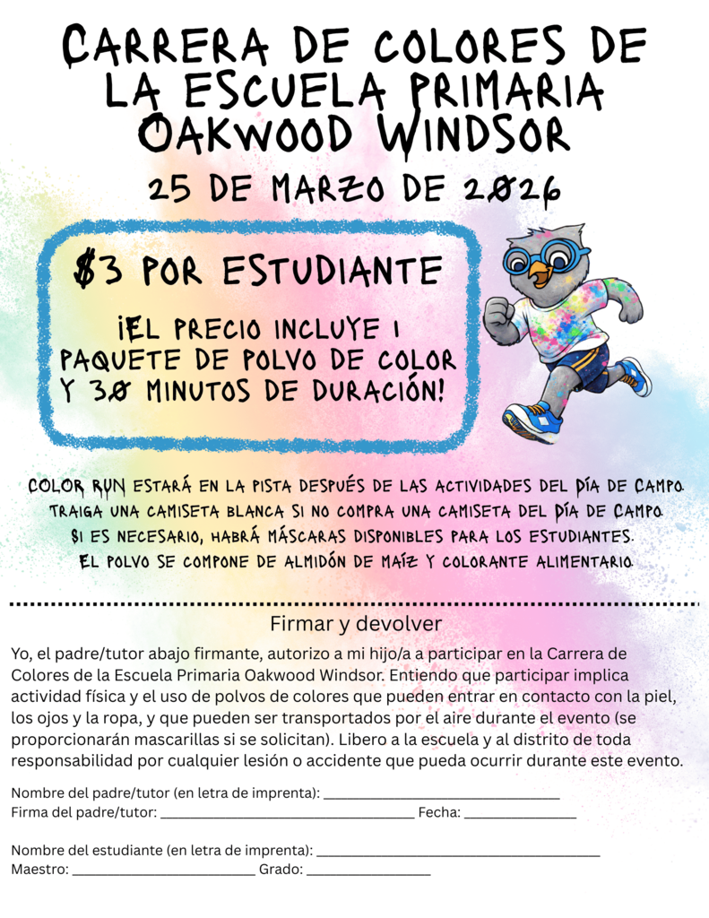 Color Run Flyer (Spanish)