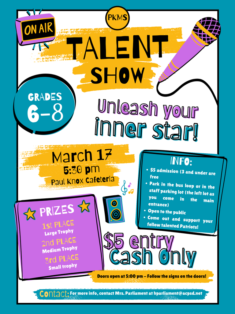 talent show flyer