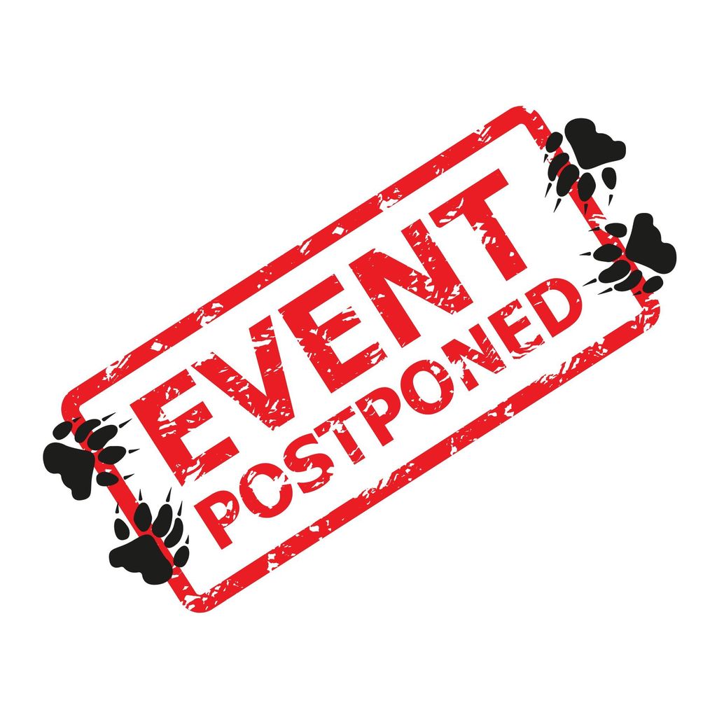 Event postponed.