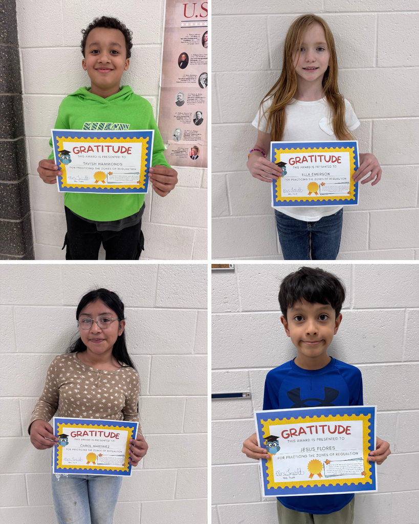 students with gratitude sign