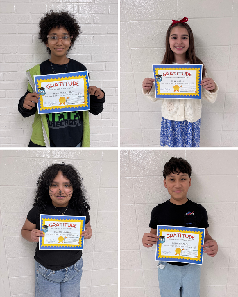 students with gratitude sign