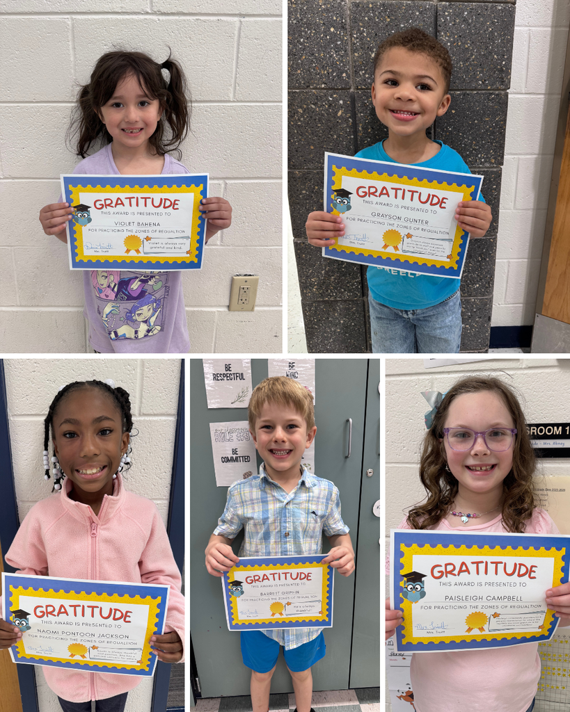 students with gratitude sign