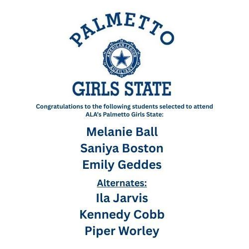 PGS Logo with Girl representative names.