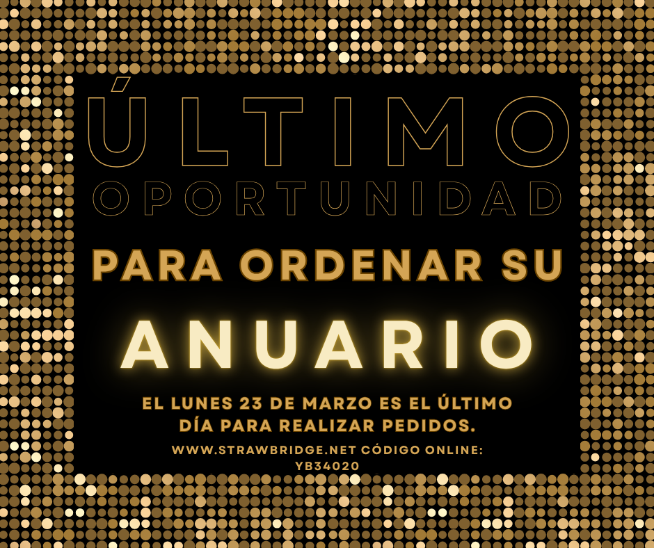 Last day to order yearbook in Spanish