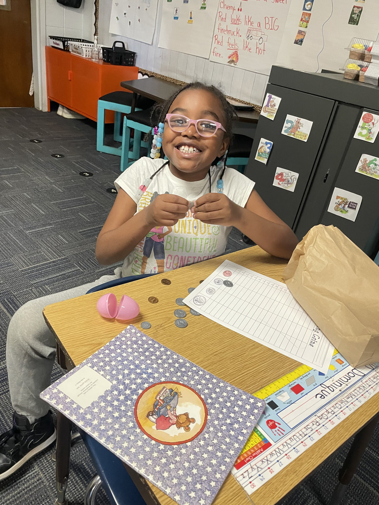 First Graders Graphing