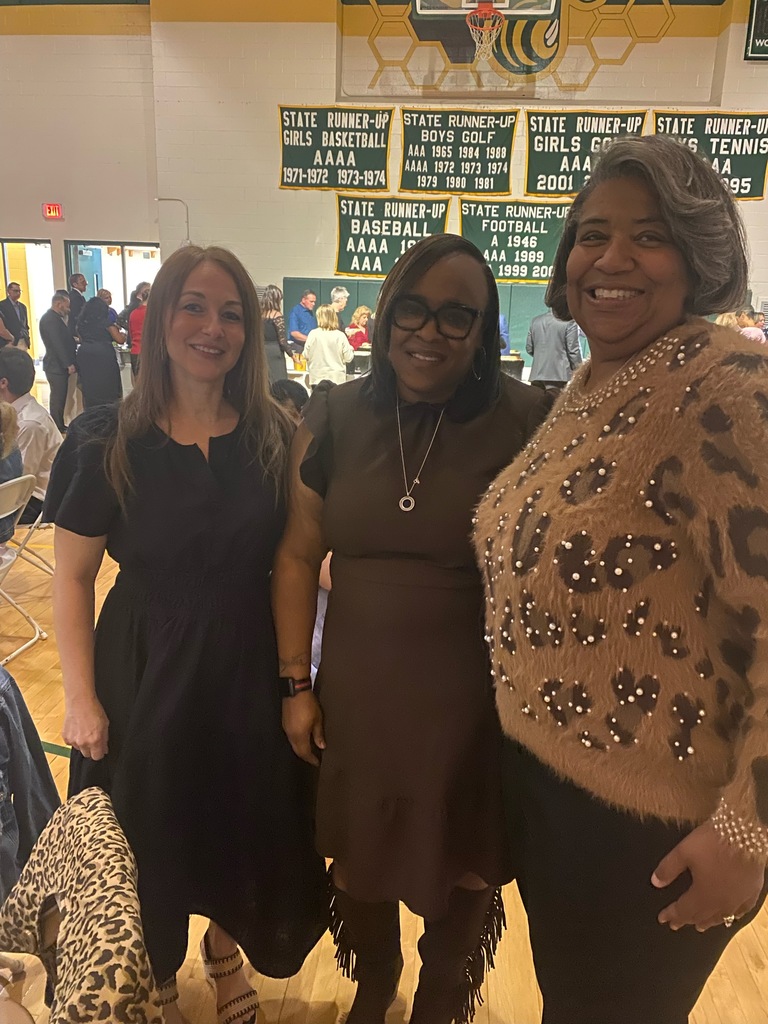 Congratulations to PK’s Teacher of the Year Mrs. Williams and G.E.M Ms. Jackson. Mrs. Mitchem representing our administrators.