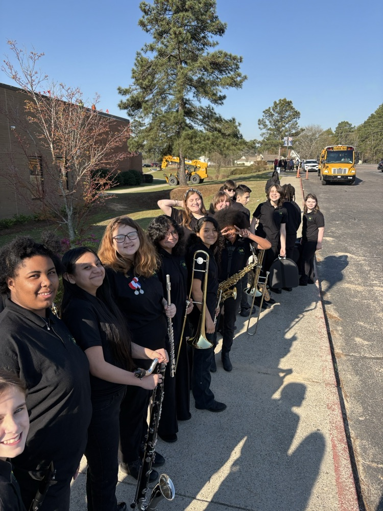 band students posing for a picture