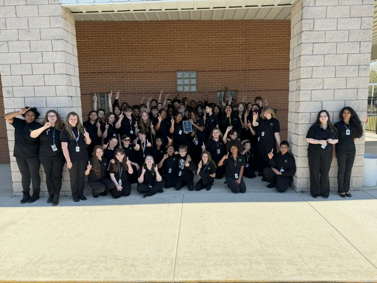 band students posing for a picture
