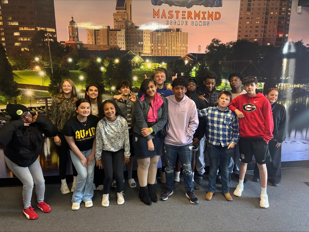 AVID group photo at Mastermind Escape Room
