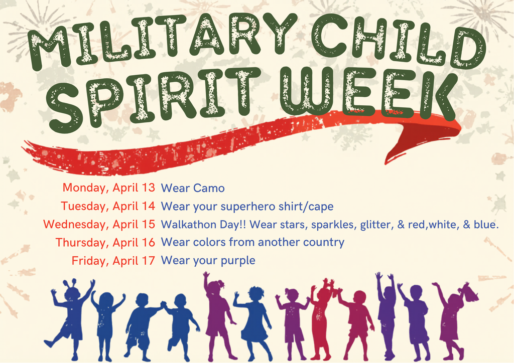 Military Child Spirit Week
