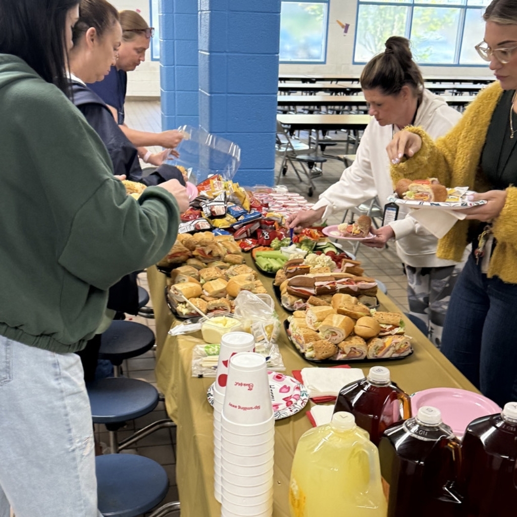 lunch provided by parents