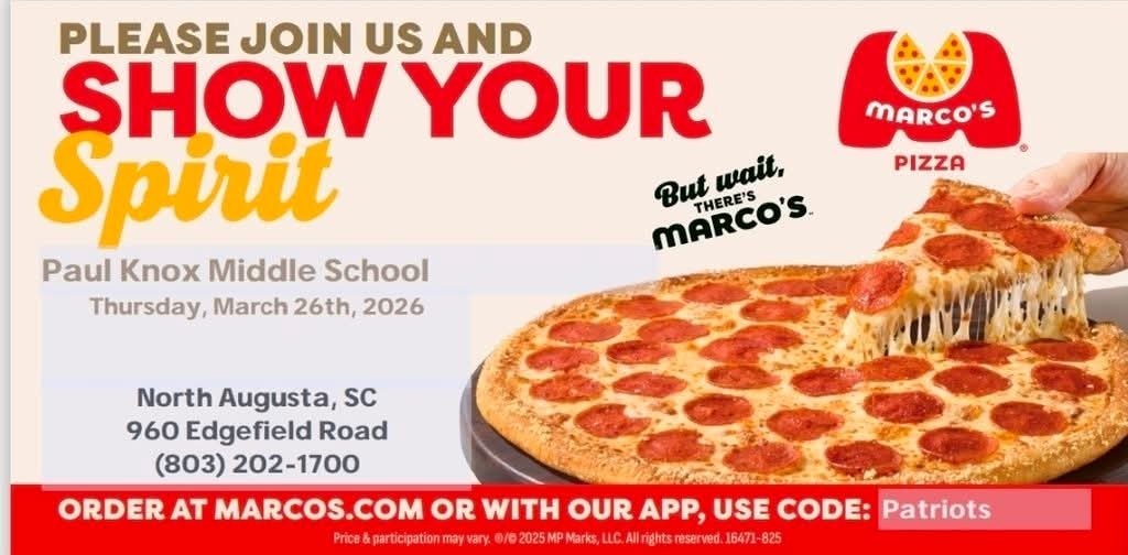 Marcos pizza flyer