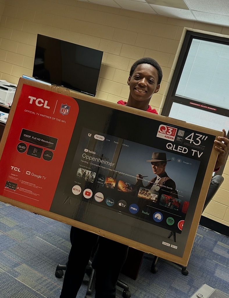 Winners from our positive behavior- no referrals drawing!