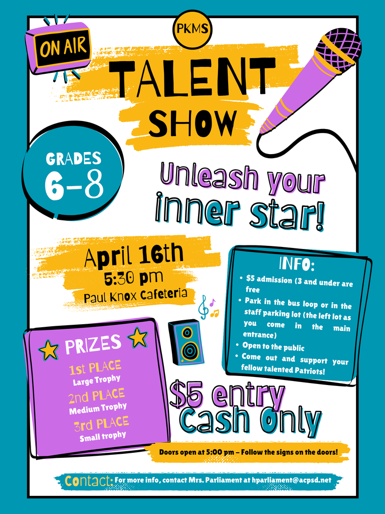 talent show flyer