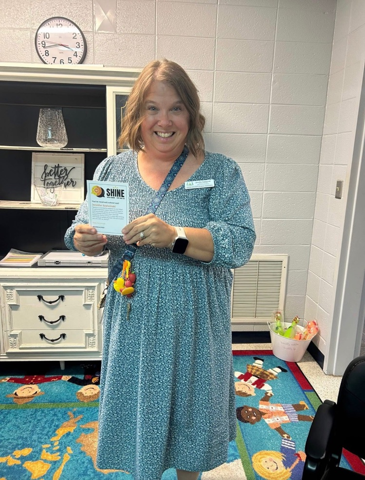 Mrs. Szalwinski receives a shout out!