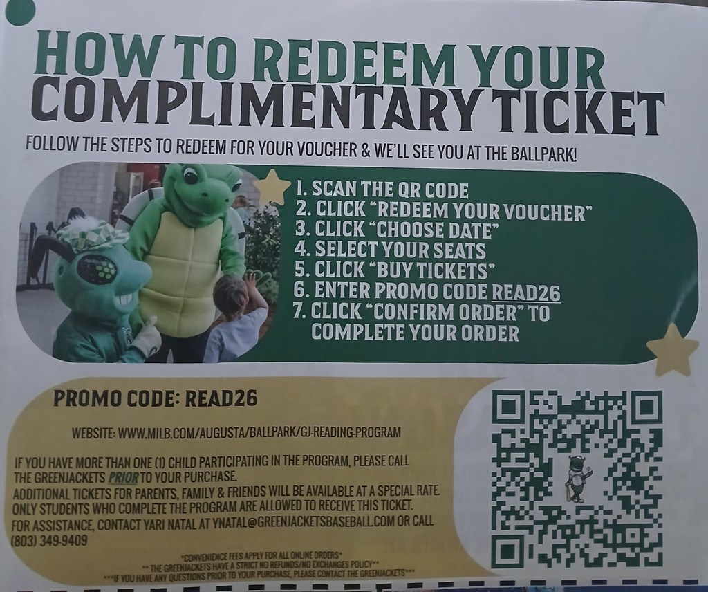 Green Jackets Reading Program