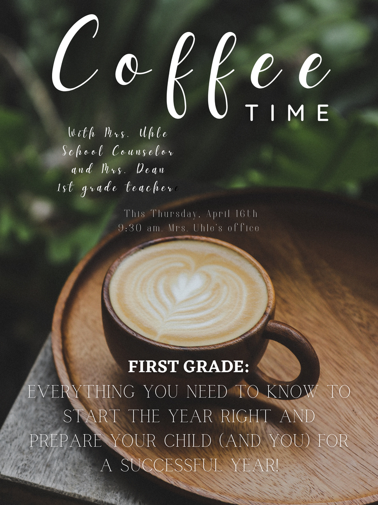 Coffee with the counselor invitation