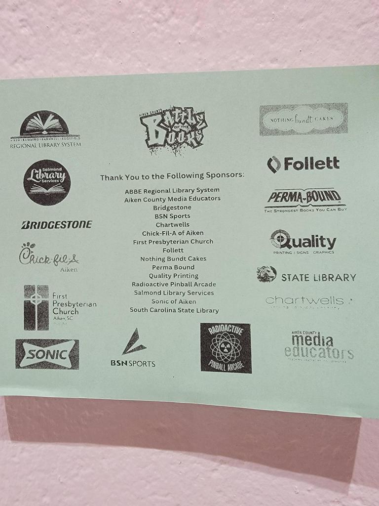 Battle of the Books District Competition