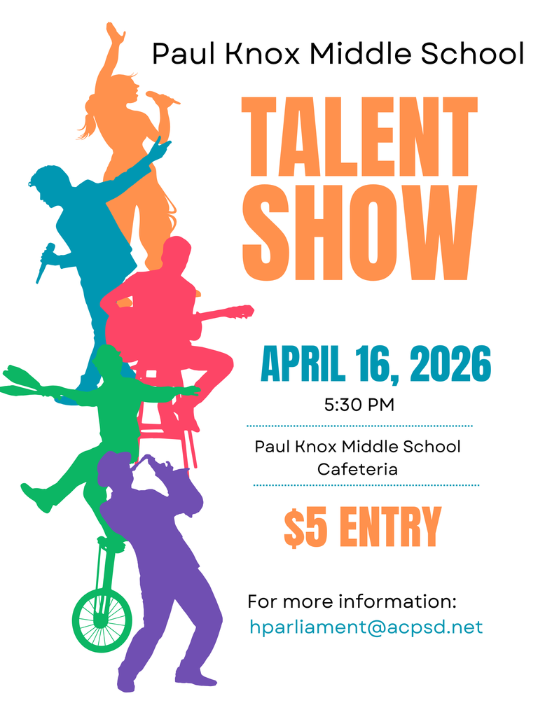 Talent show flyer
