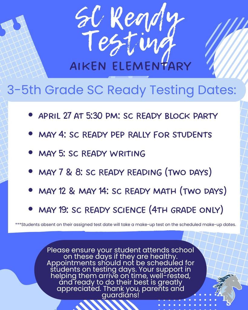 SC Ready Testing Dates