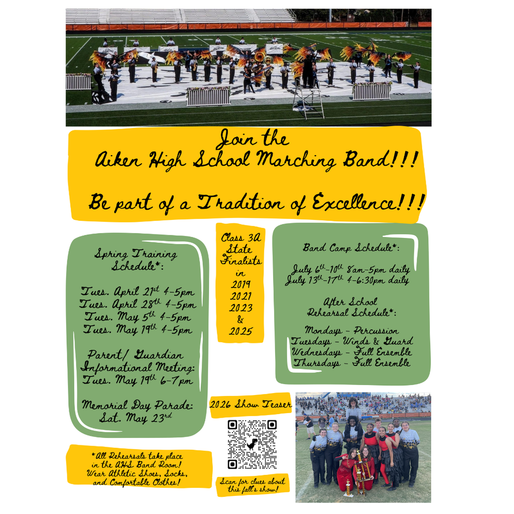 Marching Band Flyer