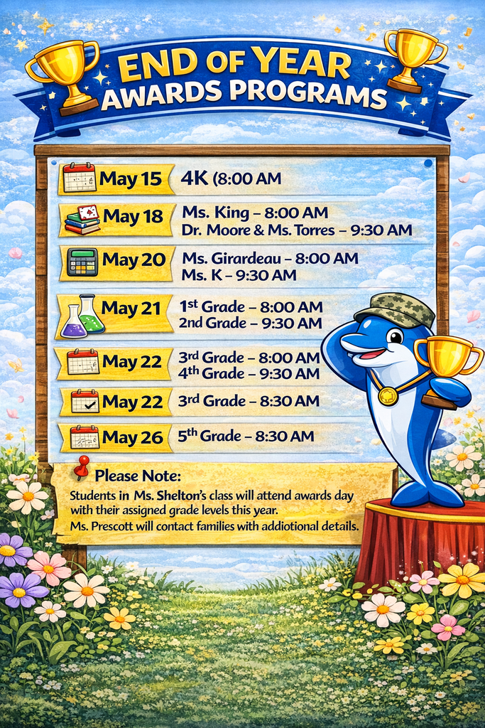 End of the Year Program Dates