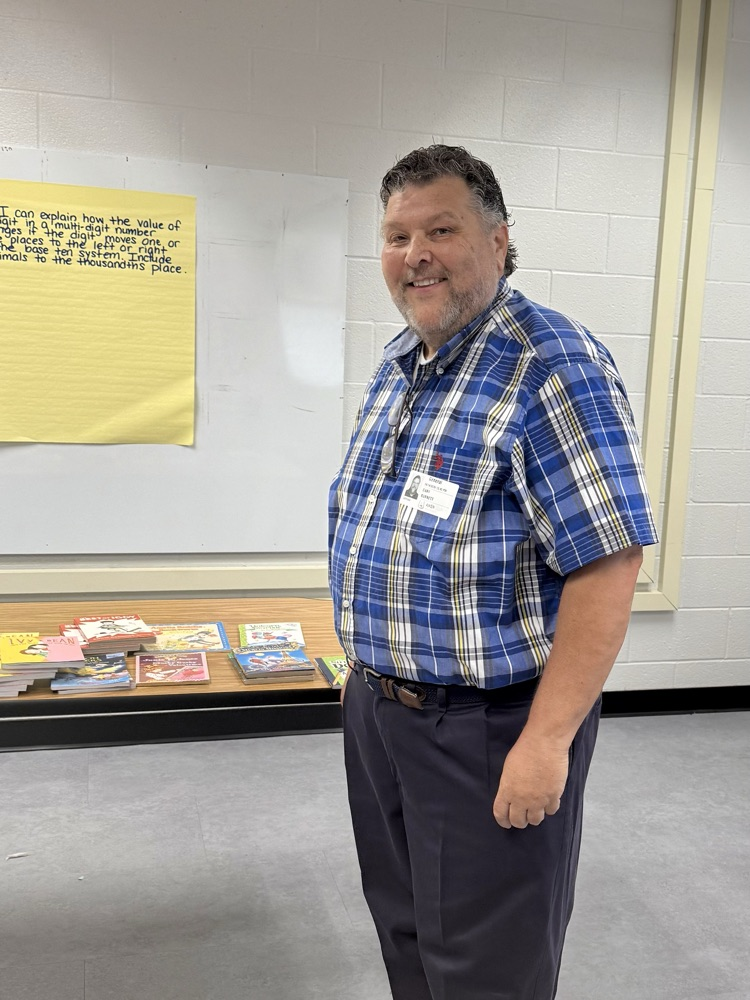 Mr. Burnett with Mt. Readmore Foundation 