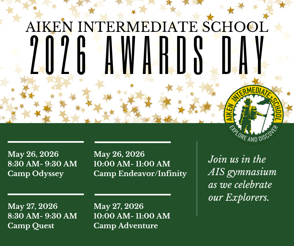 2026 Awards Day Schedule