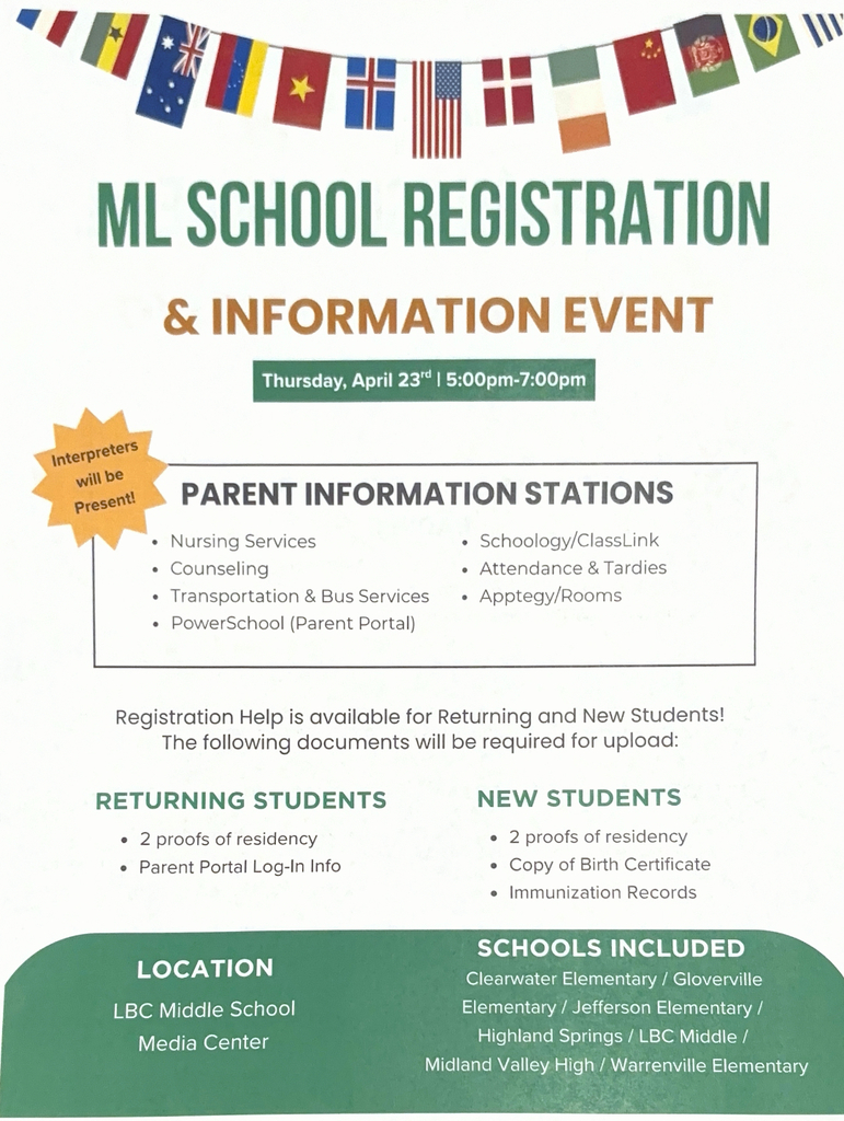 ML Registration Dates