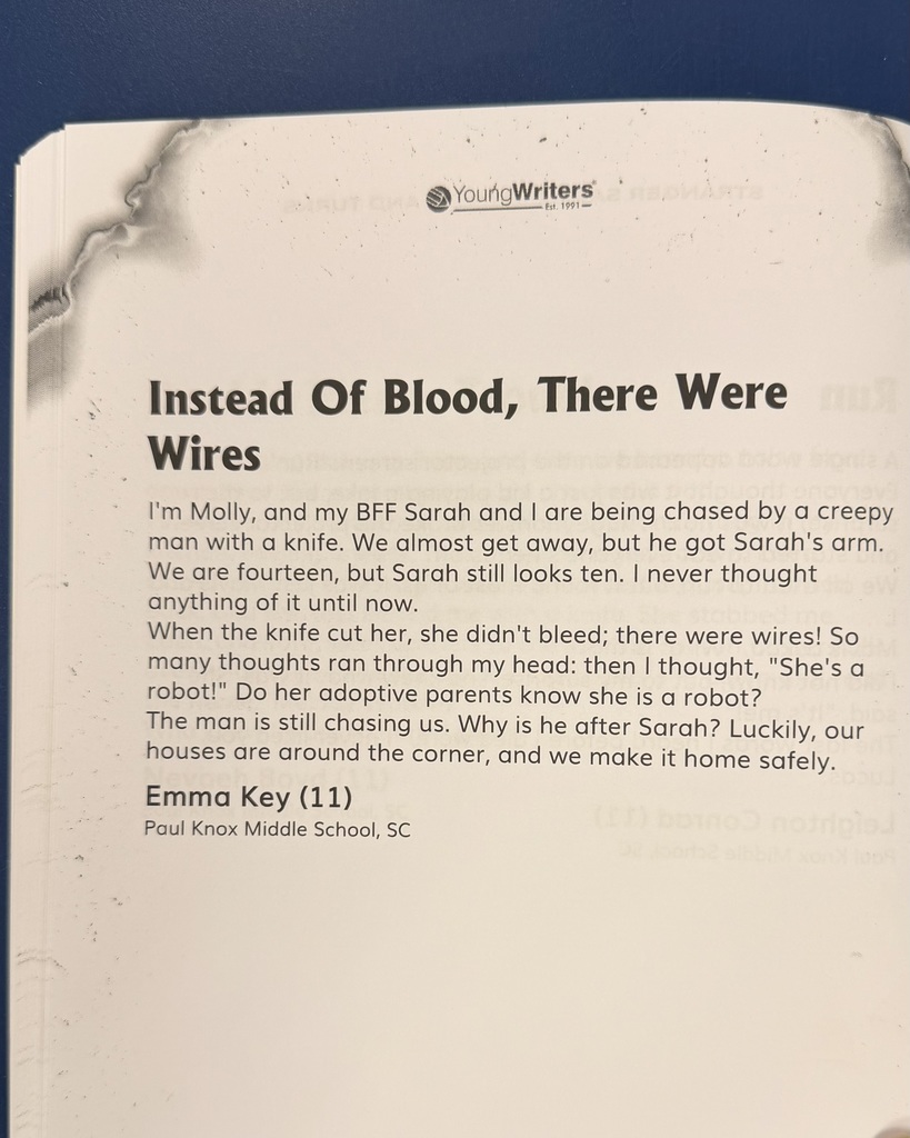 Creative writing contest winners!