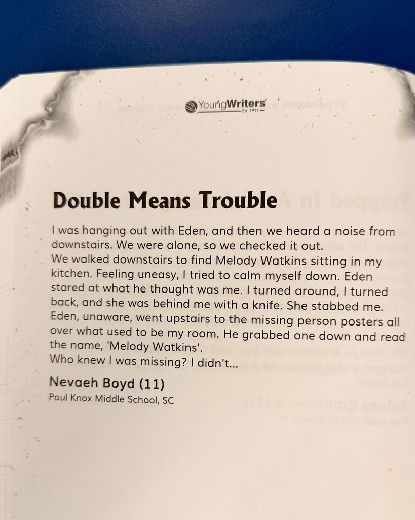 Creative writing contest winners!