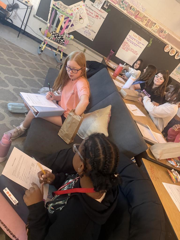 Fifth Graders Learning about Probability 