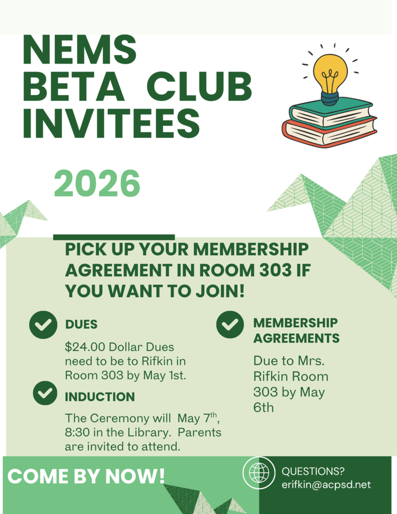 flyer with text 