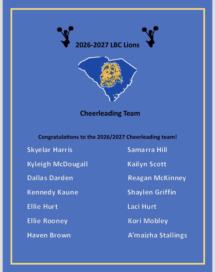 2026-27 LBC Cheer Team