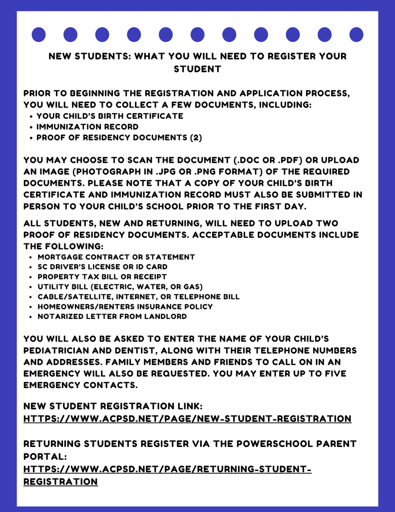Registration flyer