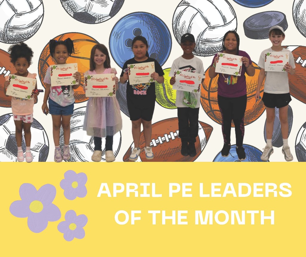 April PE Leaders of the Month