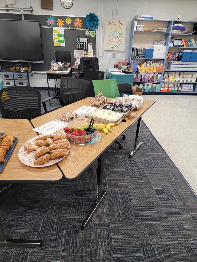 Teacher Appreciation Week Breakfast