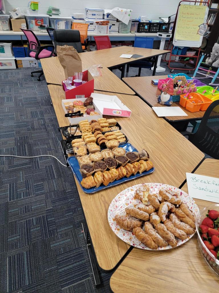 Teacher Appreciation Week Breakfast