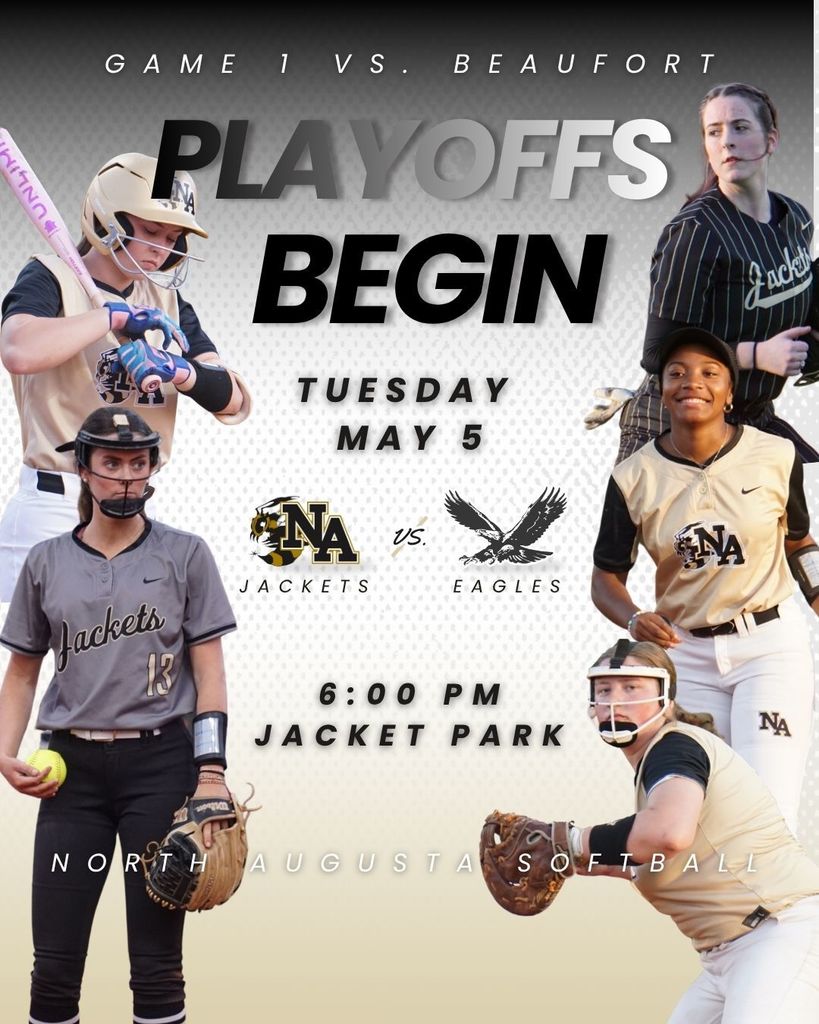 Softball players on a flyer. 