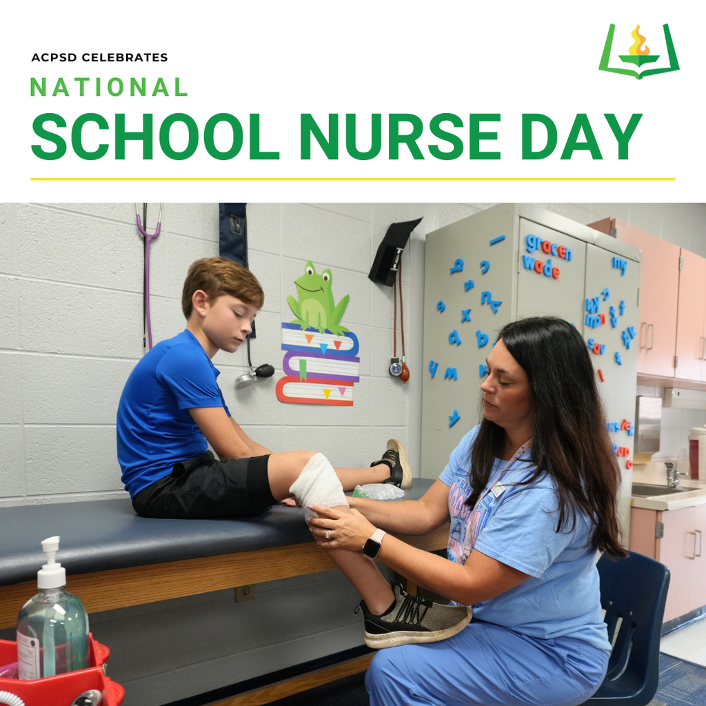 ACPSD celebrates National School Nurse Day.