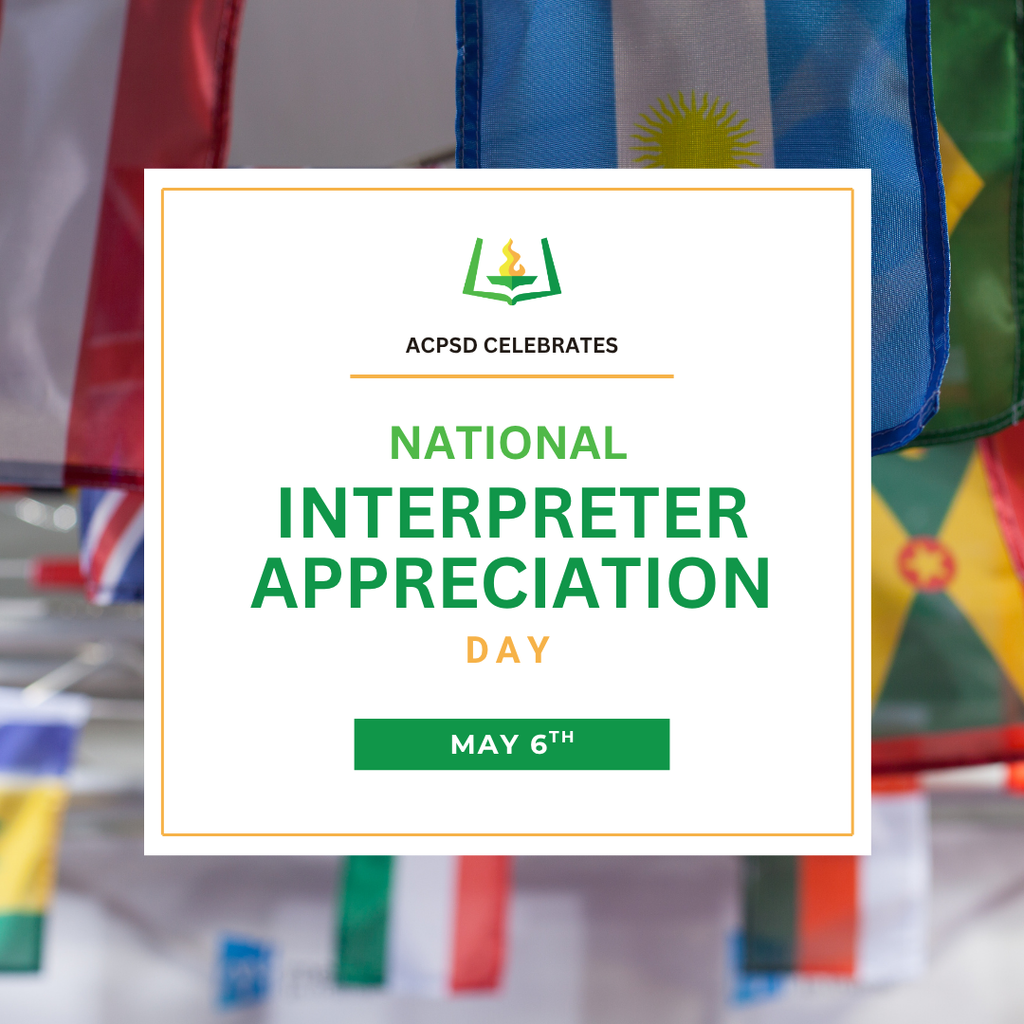ACPSC celebrates National Interpreter Appreciation Day, Math 6th.