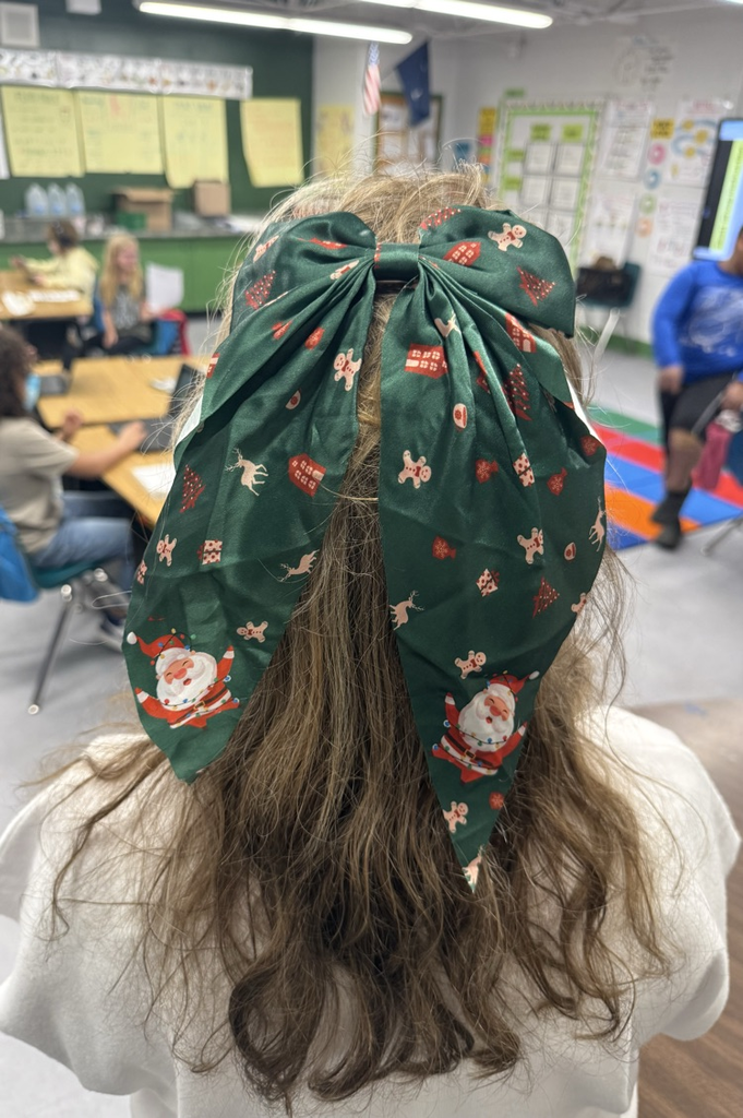 teachers wearing Christmas attire