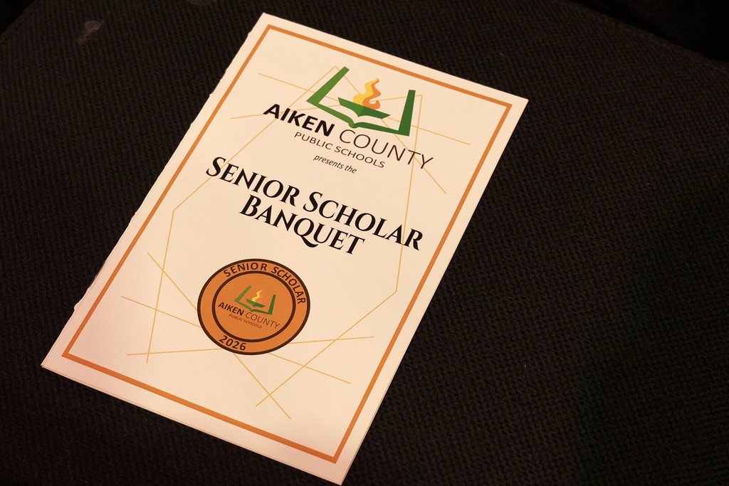 Senior Scholar Banquet pamphlet.