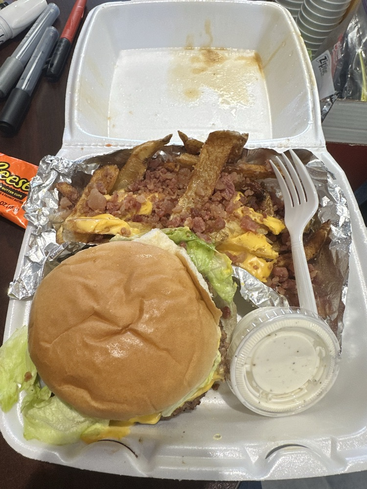 take out meal from Pamburgers