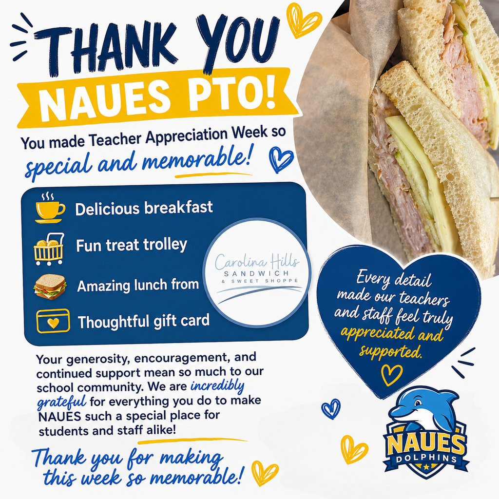 Thank you NAUES PTO